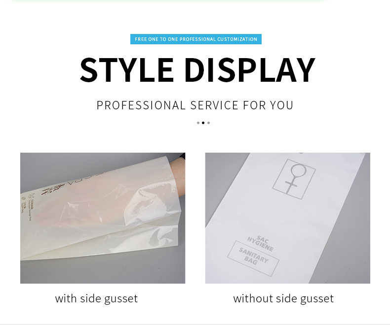 sanitary disposal bag