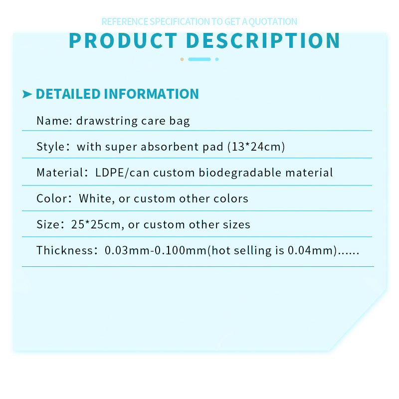 emesis bag with absorbent pad