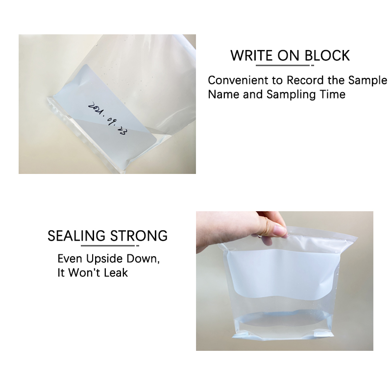 laboratory filter blender sampling bags